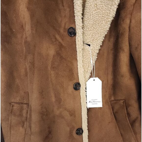 Ben Sherman Men's Faux-Shearling Coat Size 2XL NWT - Picture 5 of 11